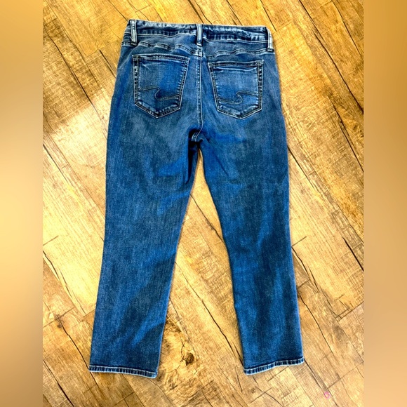 Women's Silver Jeans Suki Capri‎ Denim Size 31 - Picture 8 of 9